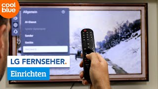 Wie richtest du deinen LG Fernseher ein [upl. by Erwin]