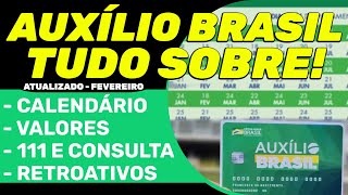 400 REAIS HOJE AUXÍLIO BRASIL VALE GÁS ROMA FALA TUDO APROVADOS FEVEREIRO E RETROATIVO BOLSA FAMÍLIA [upl. by Aracahs]