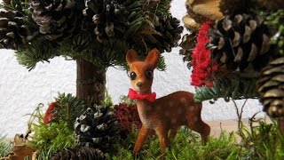 DIY Weihnachtsdeko Tannenbaum ❁ Deko Ideen mit FloraShop [upl. by Oderfodog58]