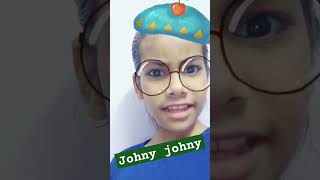 Johny Johny aashvisaanvitek education shorts ytshorts [upl. by Yalcrab201]