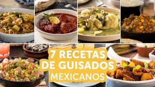 7 recetas de guisados mexicanos  Kiwilimón [upl. by Maxie]