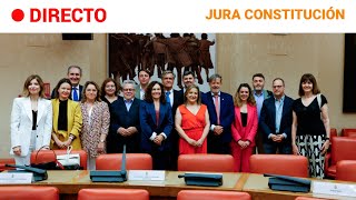 CONGRESO 59 EURODIPUTADOS JURAN CONSTITUCIÓN y COMÍN NO se PRESENTA HUIDO de la JUSTICIA  RTVE [upl. by Hadley]