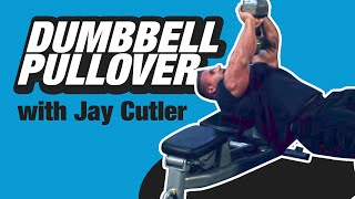 Dumbbell Pullover with Jay Cutler  Train Like A Pro  BPI Sports Ep 3 [upl. by Niroc]