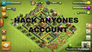 How to hack clash of clans account 2017 [upl. by Erual]