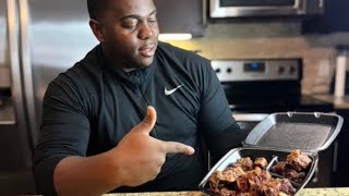 Reviewing Les BBQ Smoked Oxtails  PopUp In Houston [upl. by Egduj]