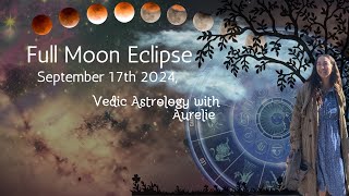 Full Moon Lunar Eclipse September 18th 2024 Vedic Astrology [upl. by Metabel]