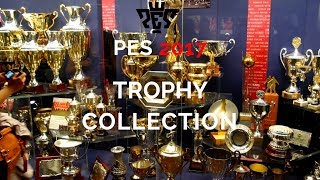 PES 2017 MASTERS LEAGUE TROPHY COLLECTION [upl. by Mochun]