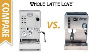 Compare Rancilio Silvia M vs ECM Casa V Espresso Machines [upl. by Derron]