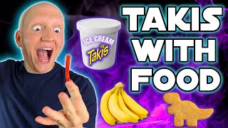 I Tried Takis With Weird Food PT2 [upl. by Coffee]