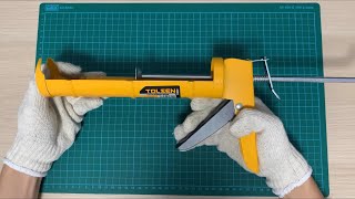 Tolsen 43042 Caulking Gun unboxing [upl. by Enicnarf563]