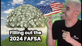 Lets Fill Out the 2024 FAFSA and fix problems for parents without SSN [upl. by Basilius]