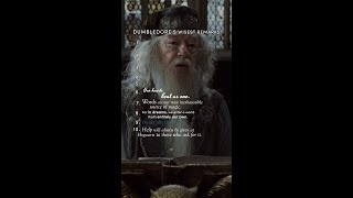 Wise words from Dumbledore HarryPotter AlbusDumbledore [upl. by Alverson583]