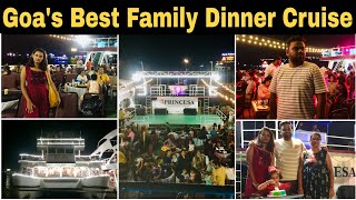 Goa’s best Family Dinner Cruise  Cruise in Goa  Princesa Cruise Panjim  Findingindia [upl. by Grondin300]