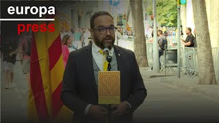 Juli Fernàndez ERC defiende el legado del 1O y el quotcompromisoquot con la independencia [upl. by Eniroc]