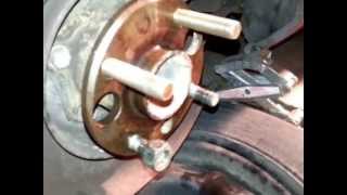 How to remove and install wheel studs EASY WAY [upl. by Rumery]