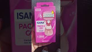 Isana Pace 6 pielęgnacja skincare beauty golenie [upl. by Anoiek]