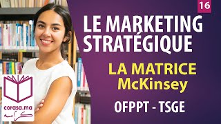 16  M13 Marketing Stratégique  La matrice McKinsey  TSGE  TSC Darija [upl. by Cirdet]