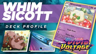 Whimsicott Deck Profile  Vivid Voltage Pokemon TCG [upl. by Gardiner]