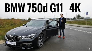 2017 BMW 750d G11 QUAD TURBO Review ENG Detailed in Depth 4K Presentation [upl. by Franklyn828]