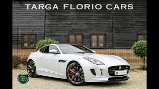 Jaguar FType S 30 Supercharged V6 Automatic Coupe in Glacier White 2015  Virtual Tour [upl. by Nimad654]