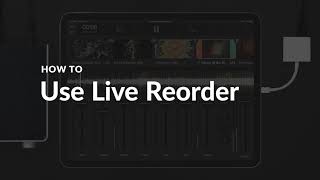 HOW TO  Use Live Reorder [upl. by Ynove682]