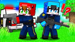 Nos Convertimos en los Agentes SWAT del FBI Más Fuertes de Minecraft [upl. by Euqinotna69]