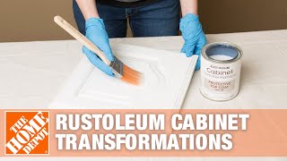 RustOleum Cabinet Transformations  The Home Depot [upl. by Ecyak428]