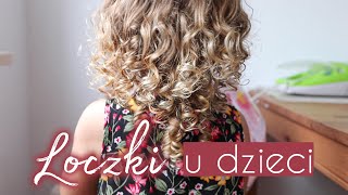 Pielęgnacja kręconych włosów U DZIECI 🍭 Przykładowe kosmetyki  Curly Madeleine [upl. by Manya14]