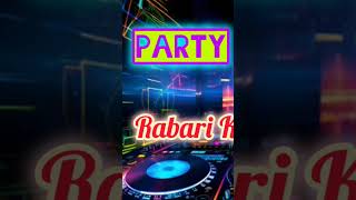 Party Shuru Hai  Rabari Krishan Bhongra  Hindi Party Song With Rap shorts rap song [upl. by Yttig]