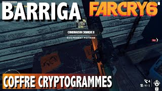 BARRIGA  COFFRE CRYPTOGRAMME  TABLEAUX 10 amp 12  GILET COMBINAISON CHIMIQUE II  FAR CRY 6 [upl. by Gaughan741]