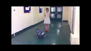 Human tracking visionbased mobile robot [upl. by Melosa636]