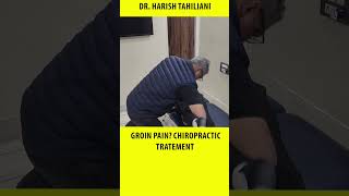 GROIN PAIN chiropractictreatmentforbackpain chiropractor indianchiropractorphysiotherapy [upl. by Adnohsar]