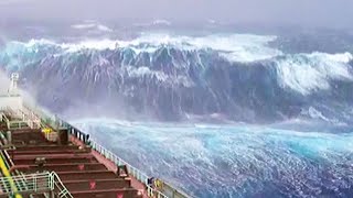 5 Monster Waves Caught On Camera [upl. by Araet]