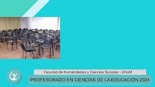 Profesorado en Ciencias de la Educación 13 de Agosto [upl. by Esaj]