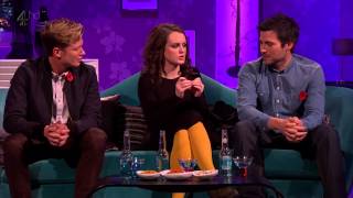 Downton cast on Alan CarrChatty Man  2112012 HD [upl. by Holmun]