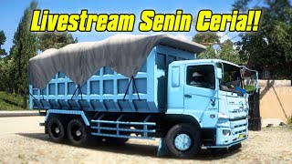 🔴 LIVE  Senin Ceria eurotrucksimulator2 bussimulatorindonesia ets2 bussid dangerous [upl. by Kohn]