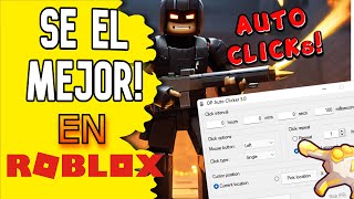 🥇AUTO CLICK PARA ROBLOX  Descargar y Configuración AutoClicker 2024 para Windows amp Roblox [upl. by Yzdnil]