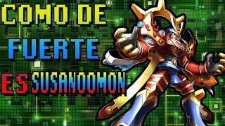 Como De Fuerte Es Susanoomon  Analisis Digimon [upl. by Corder734]