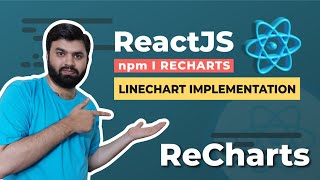 Charts in ReactJs Recharts LineChart Basic implementation with inline data [upl. by Polk]