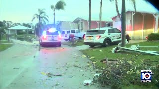 Deaths reported in Fort Pierce after suspected tornadoes rip through several counties [upl. by Arobed129]