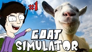 Goat Simulator  IL SIMULATORE DI CAPRE D [upl. by Valeda]