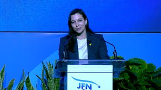 Inbar Shashua talks about the next generation of philanthropy at JFN2024 [upl. by Willing740]