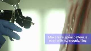 Spray Gun Basics 3 How to Test Your Spray Gun Pattern [upl. by Willumsen]