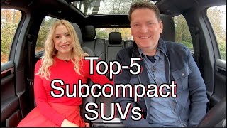 Top5 Subcompact SUVs  Our top picks for 2023 [upl. by Sainana519]