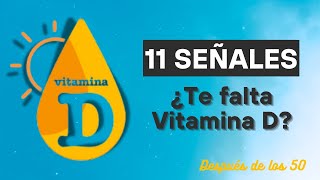 11 Señales de Falta de Vitamina D en Mayores de 50 [upl. by Yenolem545]