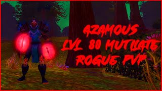 LVL 80 Mutilate Rogue PvP  Azamous PvP WoTLK [upl. by Ecerahc]