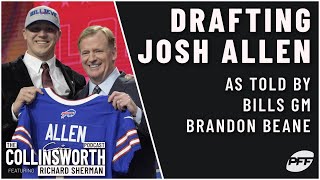 Bills GM Brandon Beane Tells the Story of Drafting Josh Allen  PFF [upl. by Marchelle]