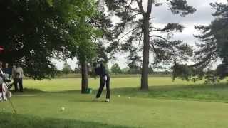 Thomas Aiken Slow Motion Swing US Open Qualifying 2015 [upl. by Dorca388]