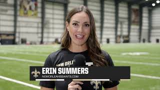 Saints vs Eagles Week 3 Practice Report 9192024 [upl. by Enilekaj]