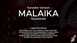 Nyashinski  Malaika Karaoke Version [upl. by Jard]